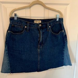 Madewell Jean Skirt